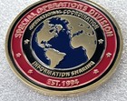 DEA Special Operations Division SOD One Team Federal Police Drug Challenge Coin — photo 3