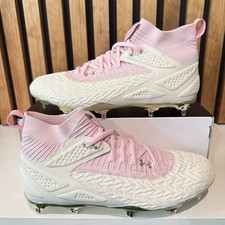 Under Armour Juan Soto 2025 Mothers Day PE Baseball Cleats Mets RARE Mens Sz 11