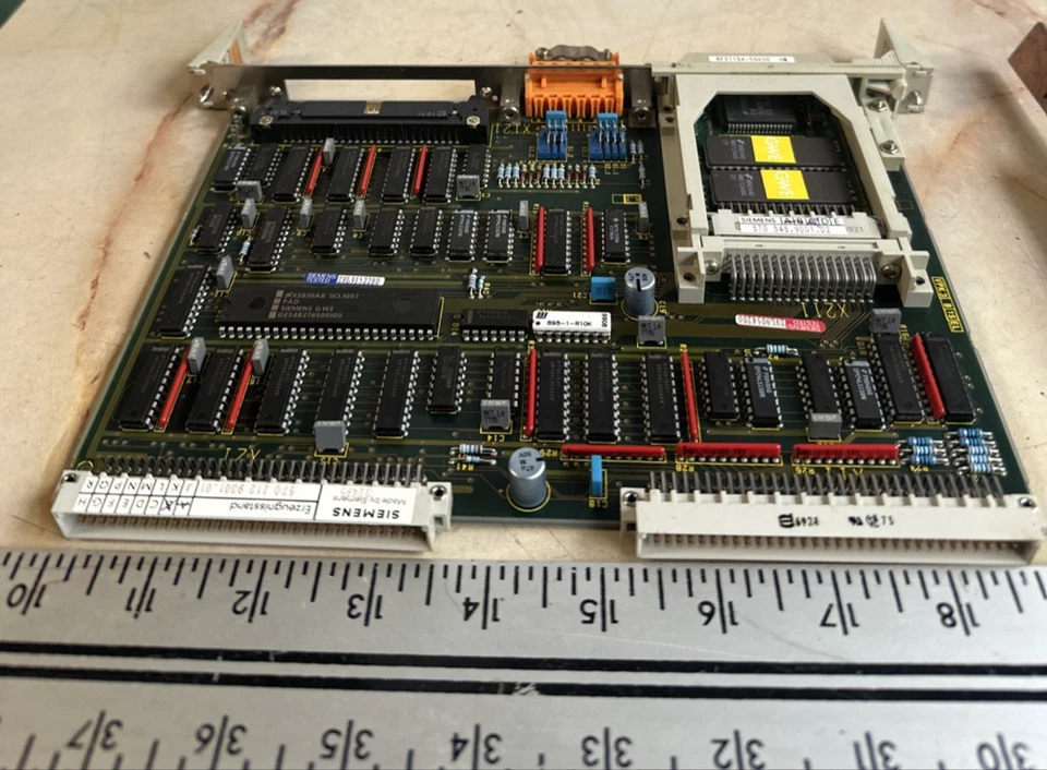 PLACA DE CIRCUITO SIEMENS 570 212 9301.01 #02495 GWE Foto 2 de 4