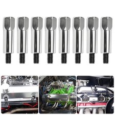 8 Pcs Chrome Valve Cover Bolts Stud Kit For Chevy Sbc 283 305 327 350 383 Engine 8 Pcs Chrome Valve Cover Bolts Stud Kit For Chevy Sbc 283 305 327 350 383 Engine