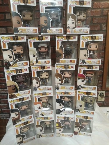 Funko Pop! The Walking Dead Rick, Daryl, Negan, Michonne, Glenn (19) different