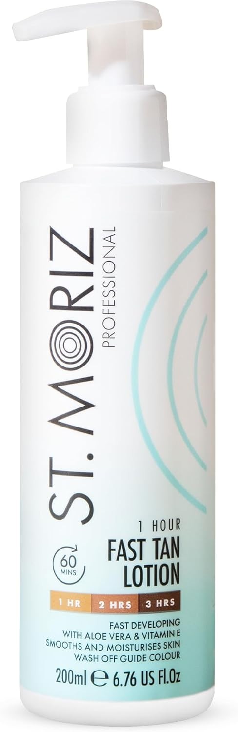St Moriz Professional Instant 1 Hour Fast Tan Lotion | With Aloe Vera & Vitamin