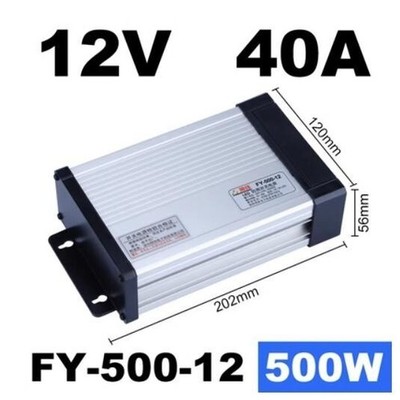 Meanwell FY-500-12 V40A outdoor light word LED rain proof switching power supply