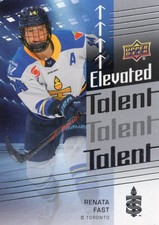 RENATA FAST 2024-25 Upper Deck PWHL Elevated Talent #ET-6 Hockey