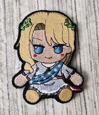 Lady Columbia Chibi Embroidery Morale patch - hook and loop