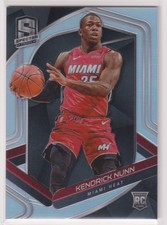 NBA KENDRICK NUNN 2019 20 PANINI SPECTRA SILVER PRIZM BASKETBALL ROOKIE CARD REF