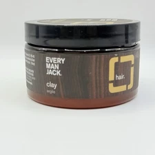 Every Man Jack Clay Hair 3.4 oz Matte Finish Strong Hold Fragrance Free