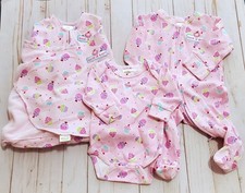 Halo Sleep Sack Set Baby Girl Size Newborn Bodysuit  Sleep And Play 3pc New