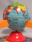  Around the World Schopper Space Ship Tin Toy 1960's Western Germany. — photo 10