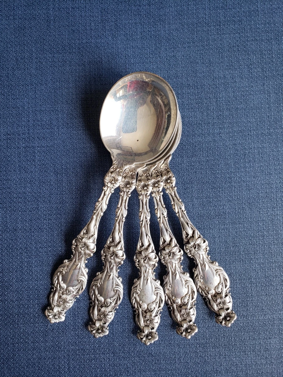 Whiting Manufacturing Company Lily Antique US Sterling Silver for