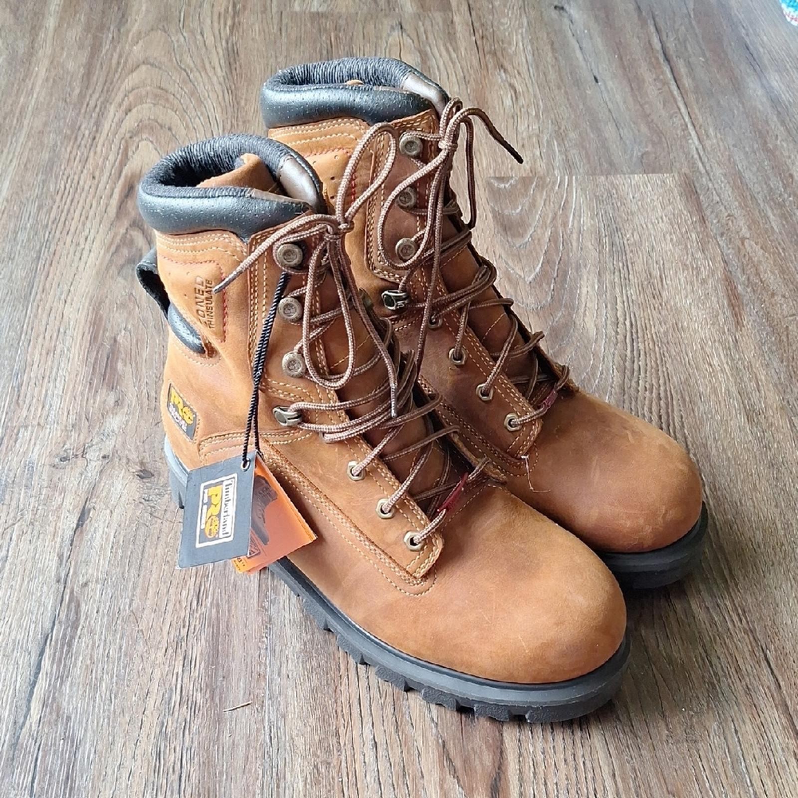 Timberland Pro Thermal Force 8 Waterproof Work Boots Size 10.5 NWT