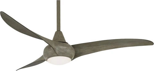 F844-DRF Light Wave 52" Ceiling Fan with LED Lights & Remote, Driftwood - Picture 2 of 12