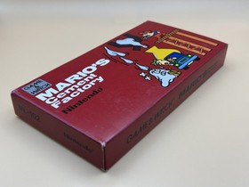 Nintendo Game & Watch MARIO'S CEMENT FACTORY ML-02 1983 New Old Stock