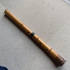 Shakuhachi 1 Shaku 9 Sun Japanese Traditional Musical Instrument Bamboo