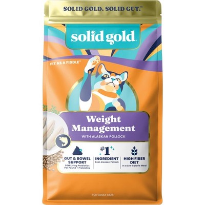 Weight Management Cat Food for Adults - Grain Free & Gluten Free Dry Cat Food...