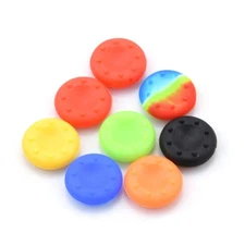 8Pcs Colorful Gel Analogue Thumb Grip Stick Caps For PS4/PS3 Xbox 360/Xbox One