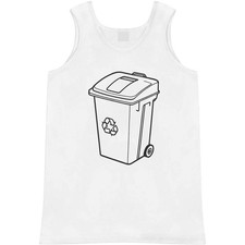 'Recycle Bin' Adult Vest / Tank Top AV047813 