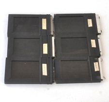 Lot of 6  Graflex Graphic Type 4 - 2 1/4 x 3 1/4  Cut Film Holders