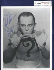 Frank Gorshin Autographed 8x10 Photo Batman The Riddler TV Actor JSA COA