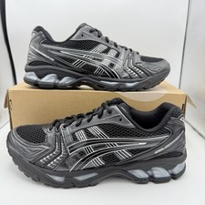 Pre-owned ASICS Gel-Kayano 14 Black Pure Silver 1201A019-006 Men's Size 10
