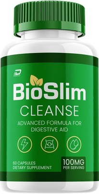 (1 Pack) BioSlim Cleanse Capsules   Bio Slim Digestive Support, Gut Wellness