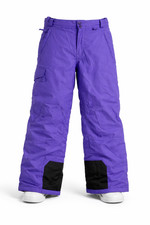 Slalom Unisex Kids Cargo Snowboard Snow Ski Pants Simply Purple Large