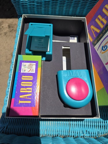 Vintage 1989 TABOO By Milton Bradley Board Game - Picture 3 of 4