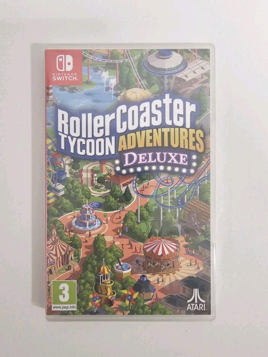 Rollercoaster Tycoon Adventures Best Switch Tycoon Games