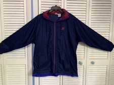 Mens Nike Hooded Full Zip Windbreaker XL Black Blue Burgundy TT6