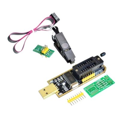 CH341A 24 25 Serie EEPROM Flash BIOS USB Programmiermodul + SOIC8 SOP8 Test3864