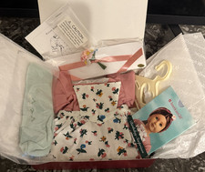 AMERICAN GIRL Felicity's Spring Pinner Birthday Gown COMPLETE NEW First Edition
