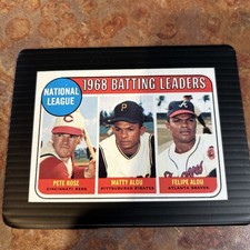 1969 Topps Set-Break #  2 NL Batting Leaders EX-EXMINT Rose Alou