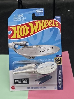 Hot Wheels Star Trek U.S.S. USS Enterprise NCC-1701 Diecast HW Screen Time