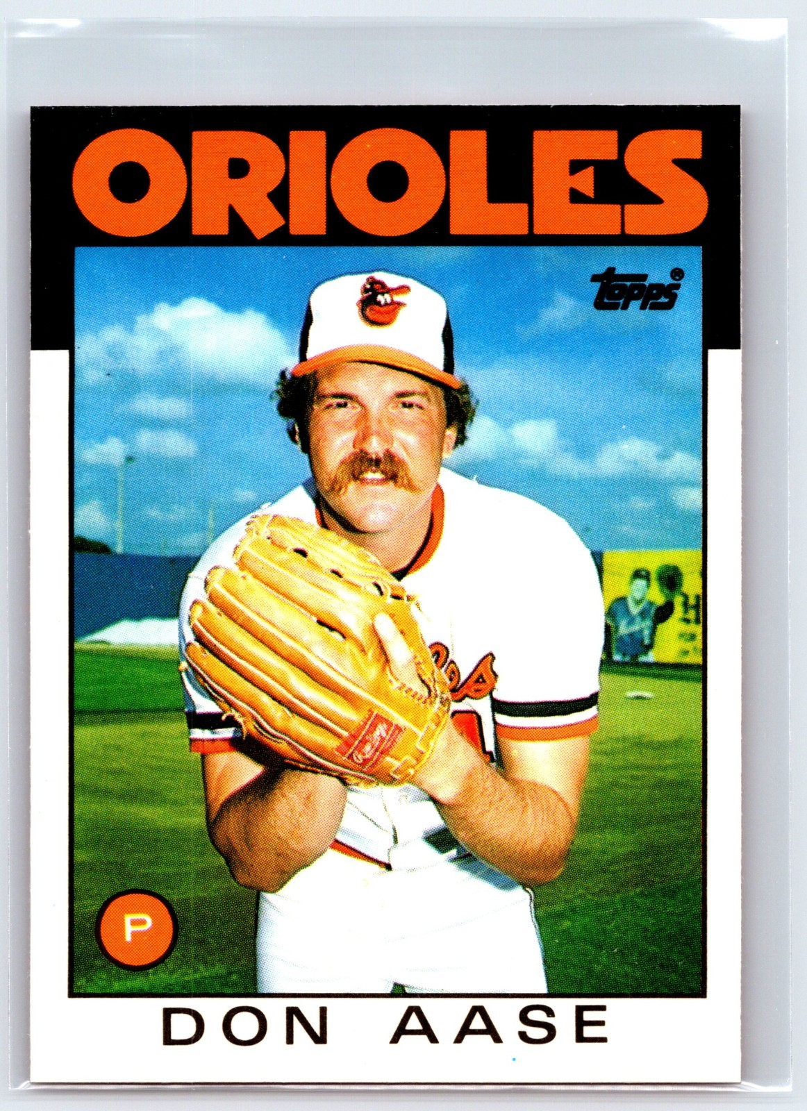 1986 Topps Tiffany - Don Aase #288