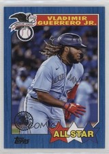 2022 Series 2 1987 Topps All-Star Baseball Blue Vladimir Guerrero Jr 2k3