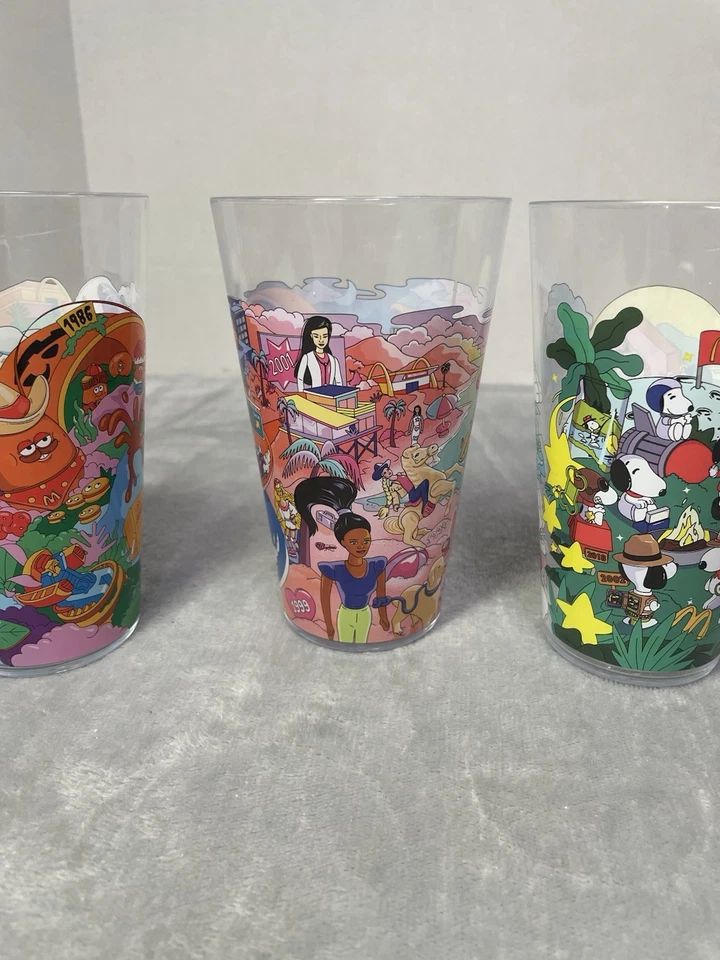 Collector Edition Cup McDonald's 5 Cups Total Preowned Never Used - Image 3 of 4