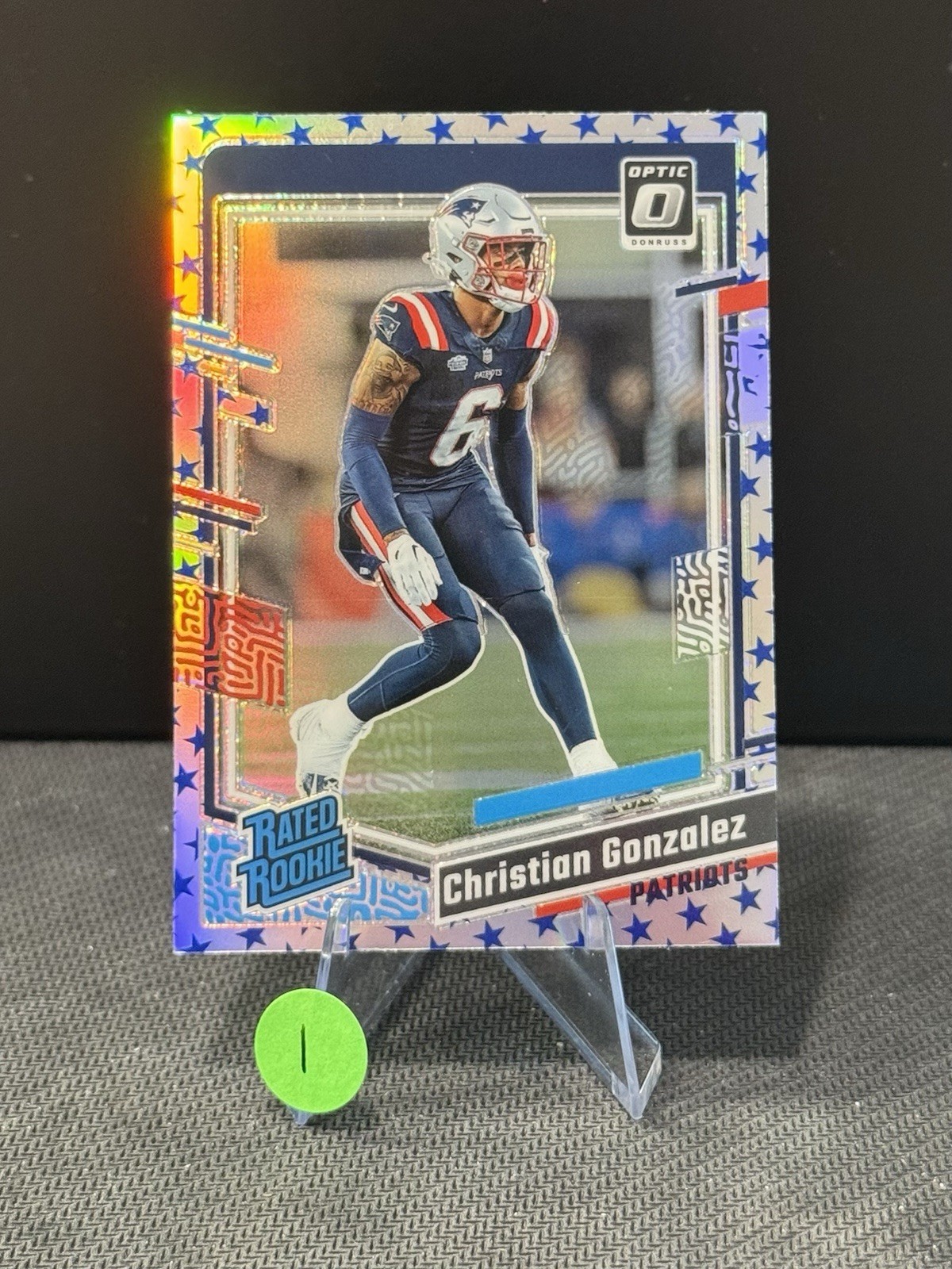 2023 Panini Optic - Rated Rookie Christian Gonzalez #274 Stars Prizm (RC)