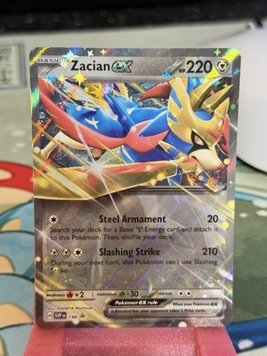 Zacian Ex (Black Star Promo) - SVP 198 - Pokemon Scarlet & Violet: Promo Card