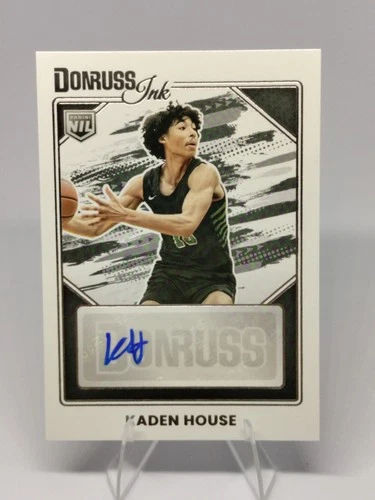 2025 Donruss Optic Donruss Ink Kaden House