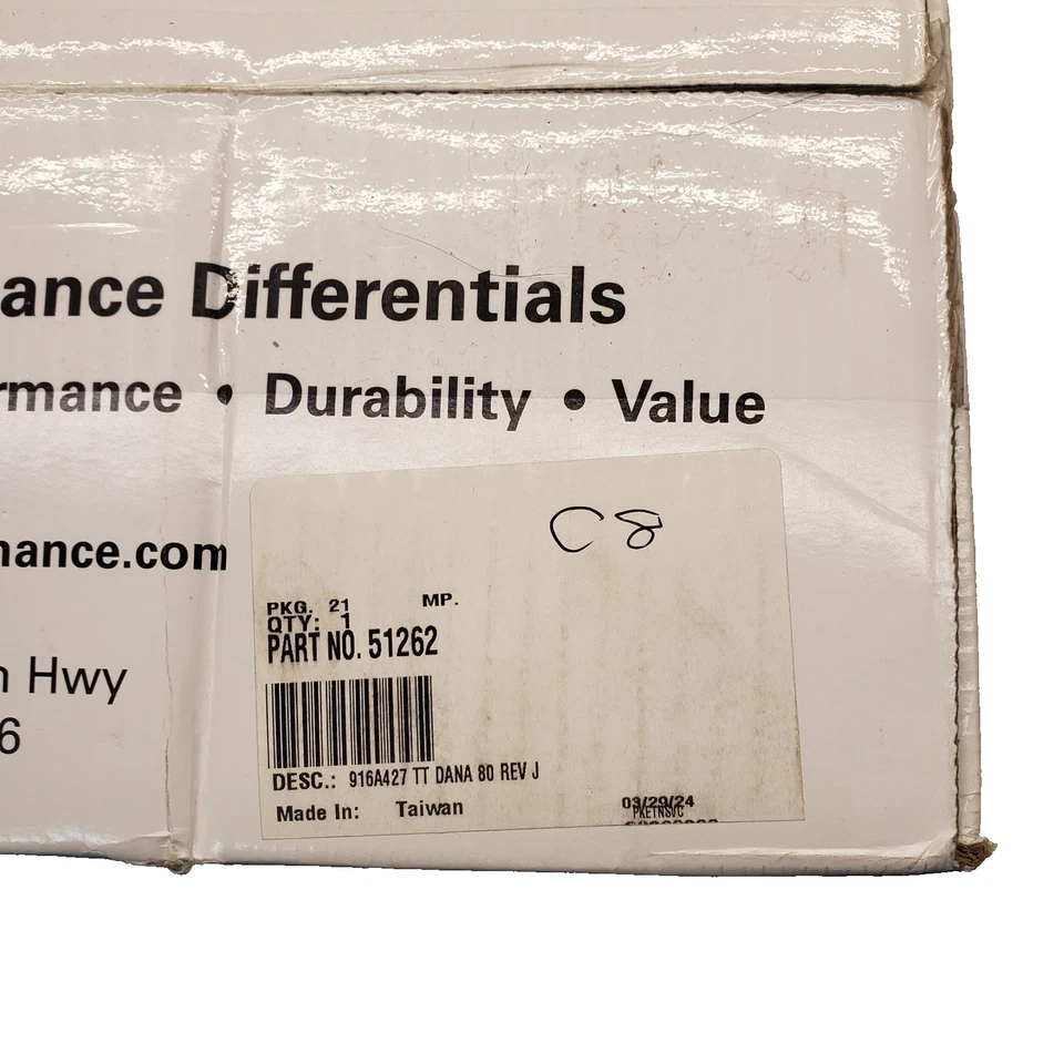 Eaton 916A427 Detroit Truetrac Differential Dana 80 37-Spline 1.6in Axle 4.1 Up - Image 4 of 4