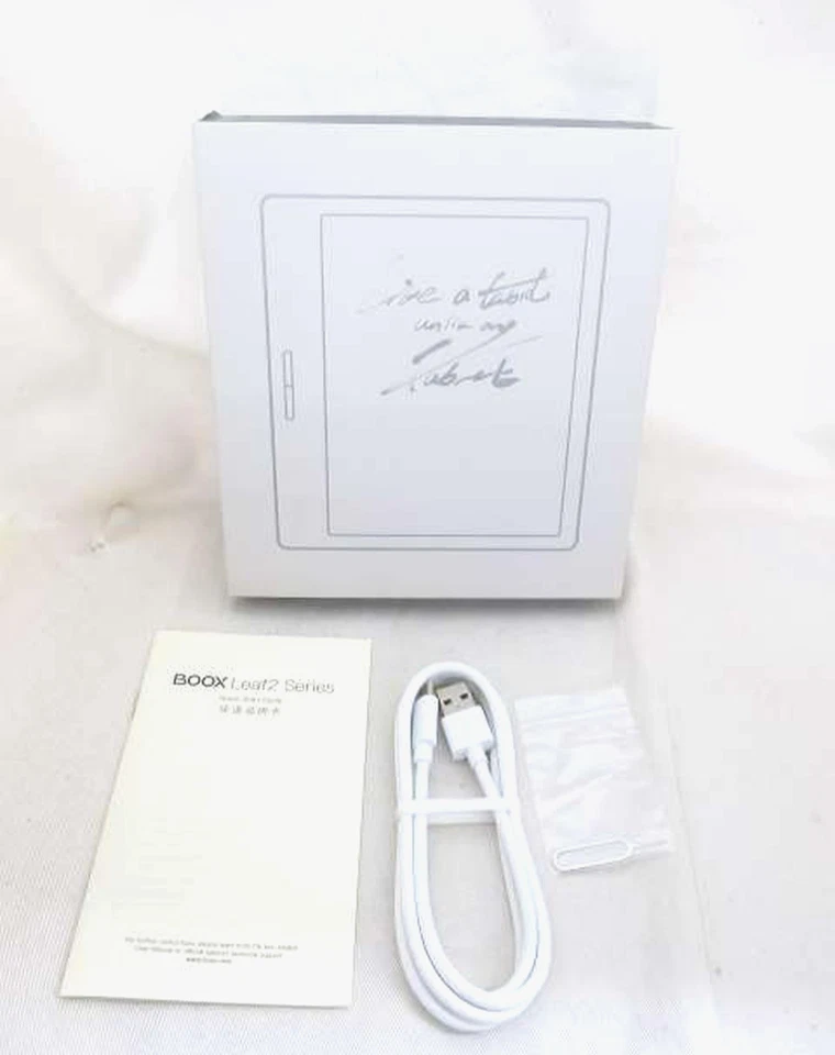 ONYX BOOX Leaf 2 E-ink 7 inch E-Book Reader Tablet White w/ Box, Accessories - Image 2 of 4