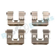 RAP BRAKES Zubehörsatz, Scheibenbremsbelag R-U0113 passend für SUBARU