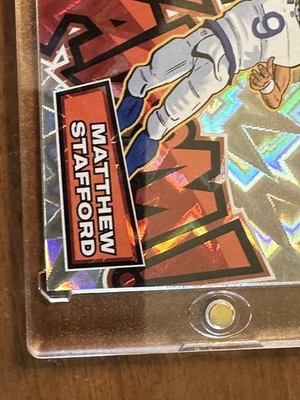 2025 Panini Absolute Kaboom! 💥 Horizontal Matthew Stafford Case