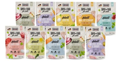 MAC's Cat 10x100g Pouch Katzenfutter Nassfutter Beutel Mix verschiedene Sorten