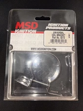 MSD Ignition Coil Mounting Bracket 8213; Mount Bracket Canister Zinc