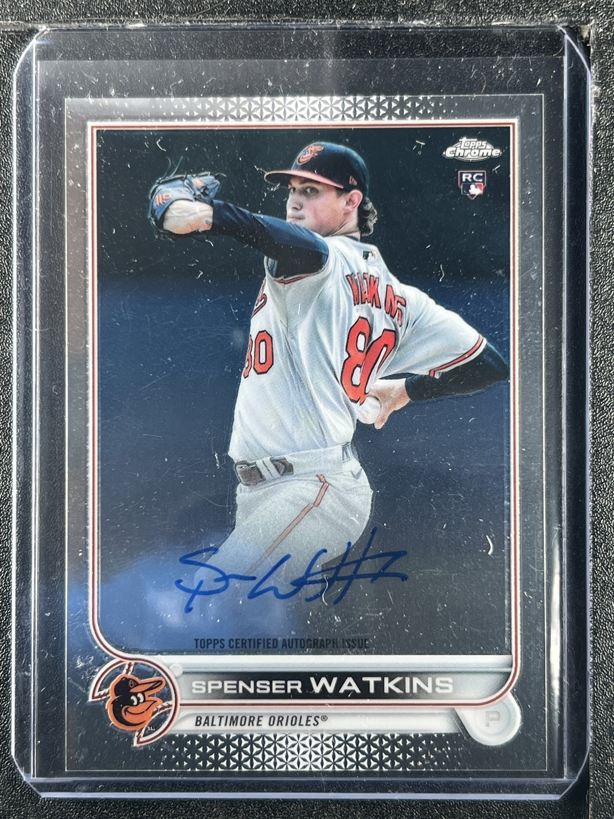 Watkins, Spenser - 2022 Topps Chrome - Autograph