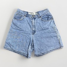 Vintage 90 s Gap High-Waisted Denim Mom Shorts Size 12 Made In USA