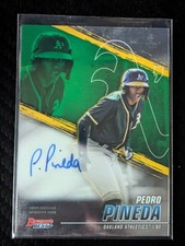 2021 Bowman's Best - Best of 2021 Autos Pedro Pineda #B21-PP Refractor (AU, RC)