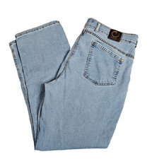 Origin USA Men's Legit Fit Denim Jeans Light Wash Size 38x32 Made in USA