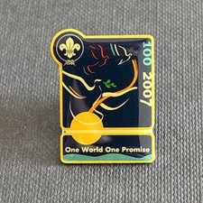 Scouting 21st Jamboree 2007 ~ One World One Promise 2007 ~ Jubilee Pin Badge